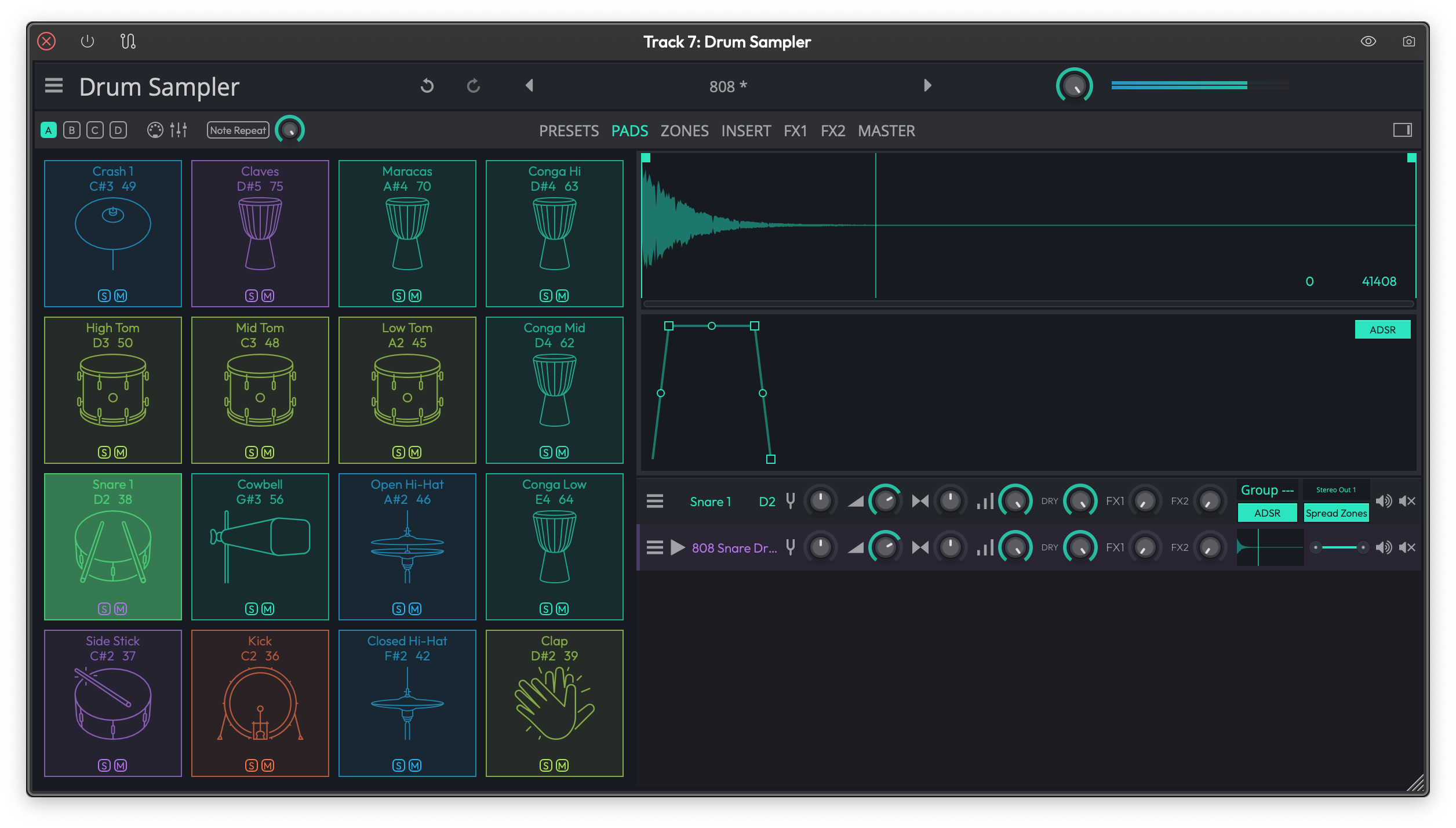 Waveform 14 - サンプラーとインストゥルメント（Samplers and